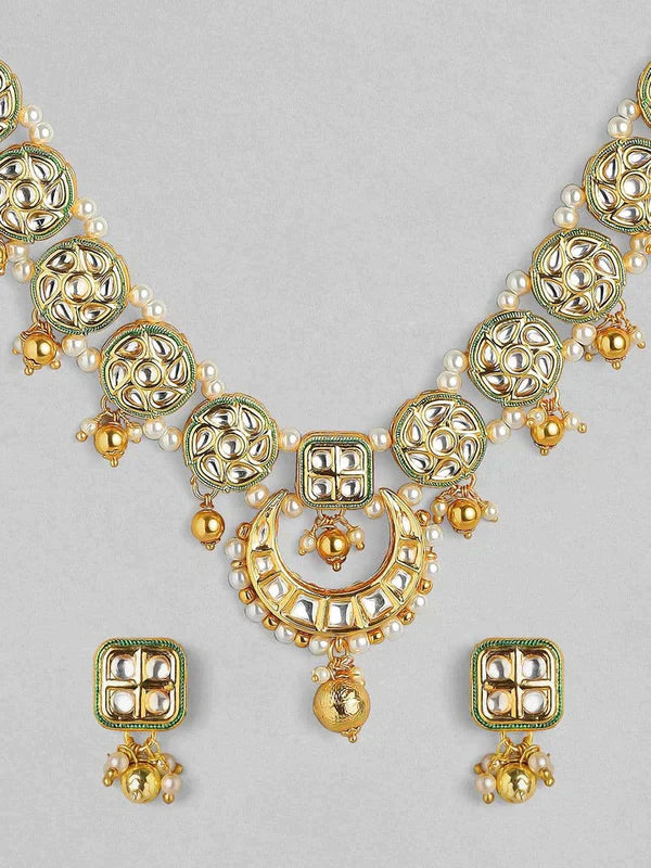 Kundan Handcrafted Necklace Set