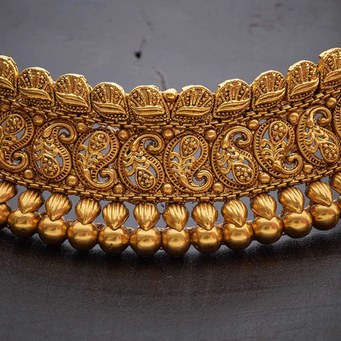 copper alloy & Synthetic Stones Antique choker