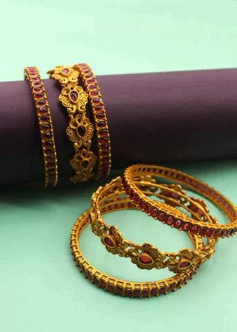 DESIGNER KEMP STONE BANGLES
