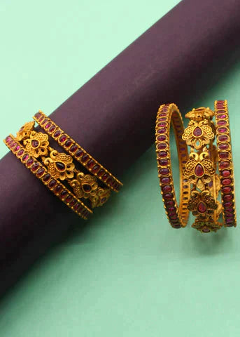 DESIGNER KEMP STONE BANGLES