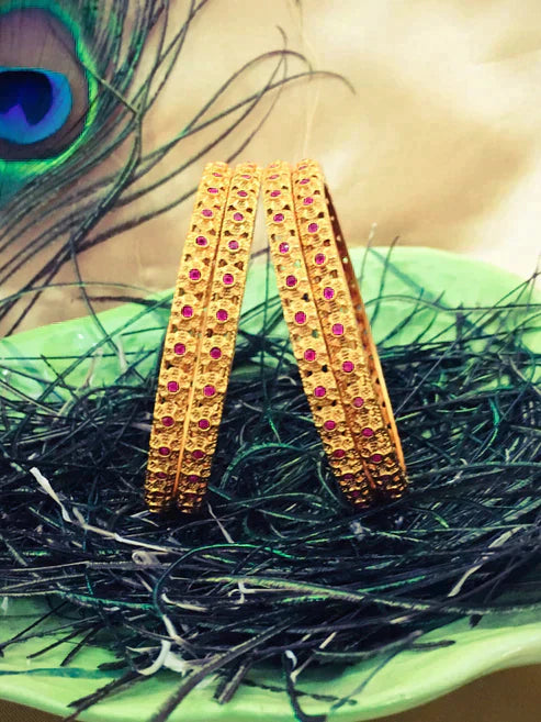 FLORAL DESIGN BANGLES