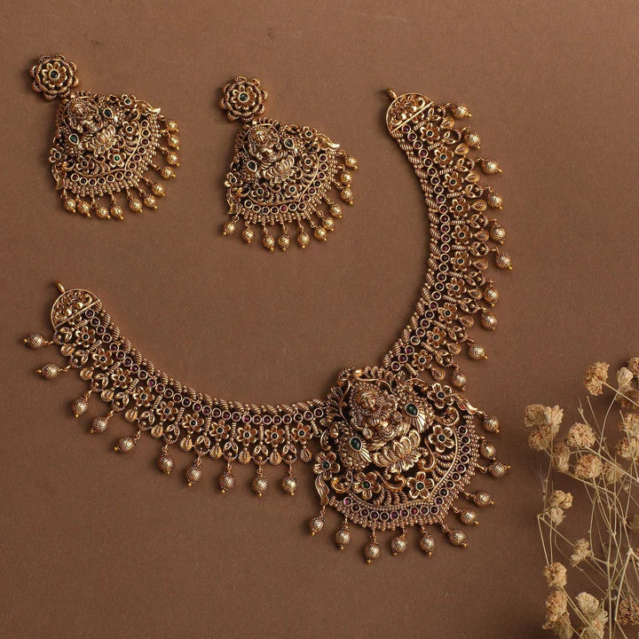 Antique Necklace Choker Set