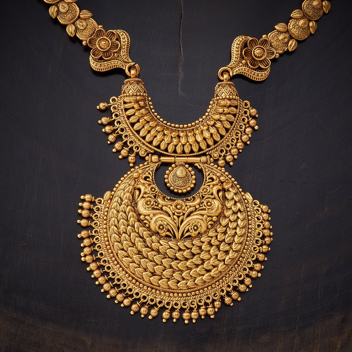 Copper Alloy Bridal Long Necklace