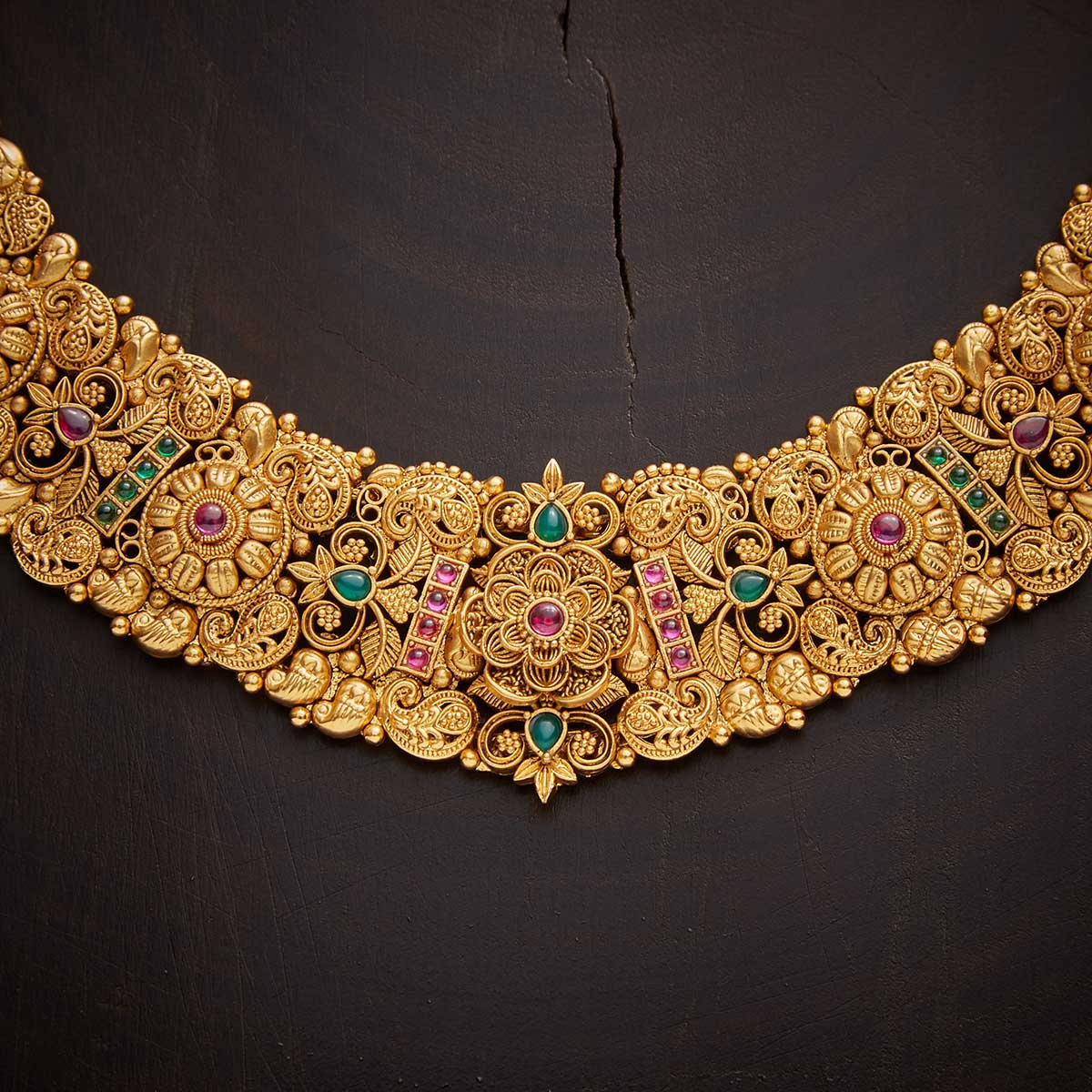 Antique Necklace With Adjustable Thread